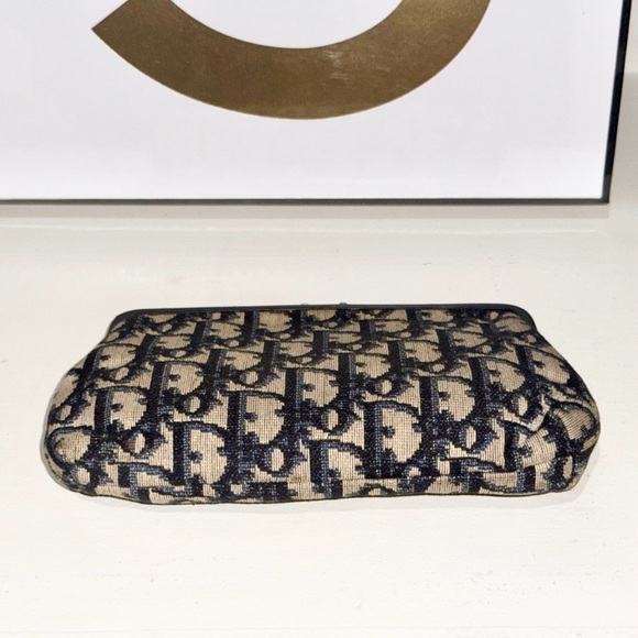 Vintage Dior Trotter Kisslock Wallet Pouch - Picture 2 of 11